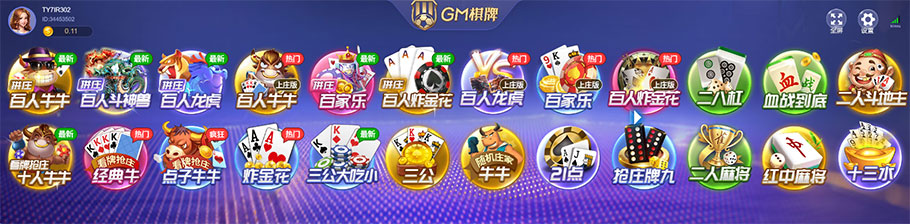 GM休闲游戏(图1) 棋牌游戏下载网